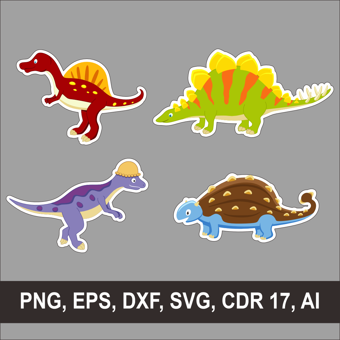 Dinosaurs Sticker preview image.