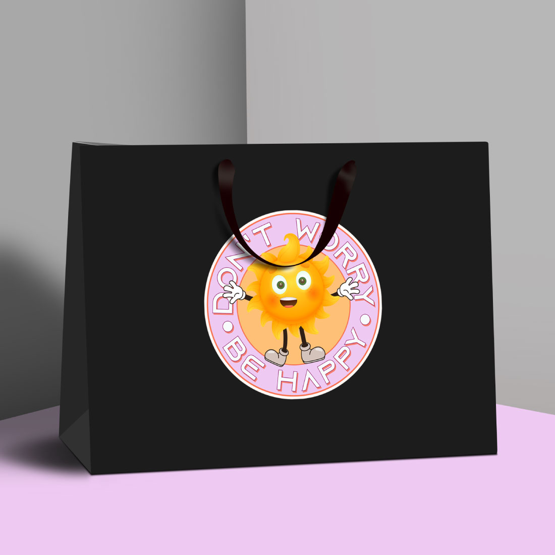 dont worry be happy bag design 954