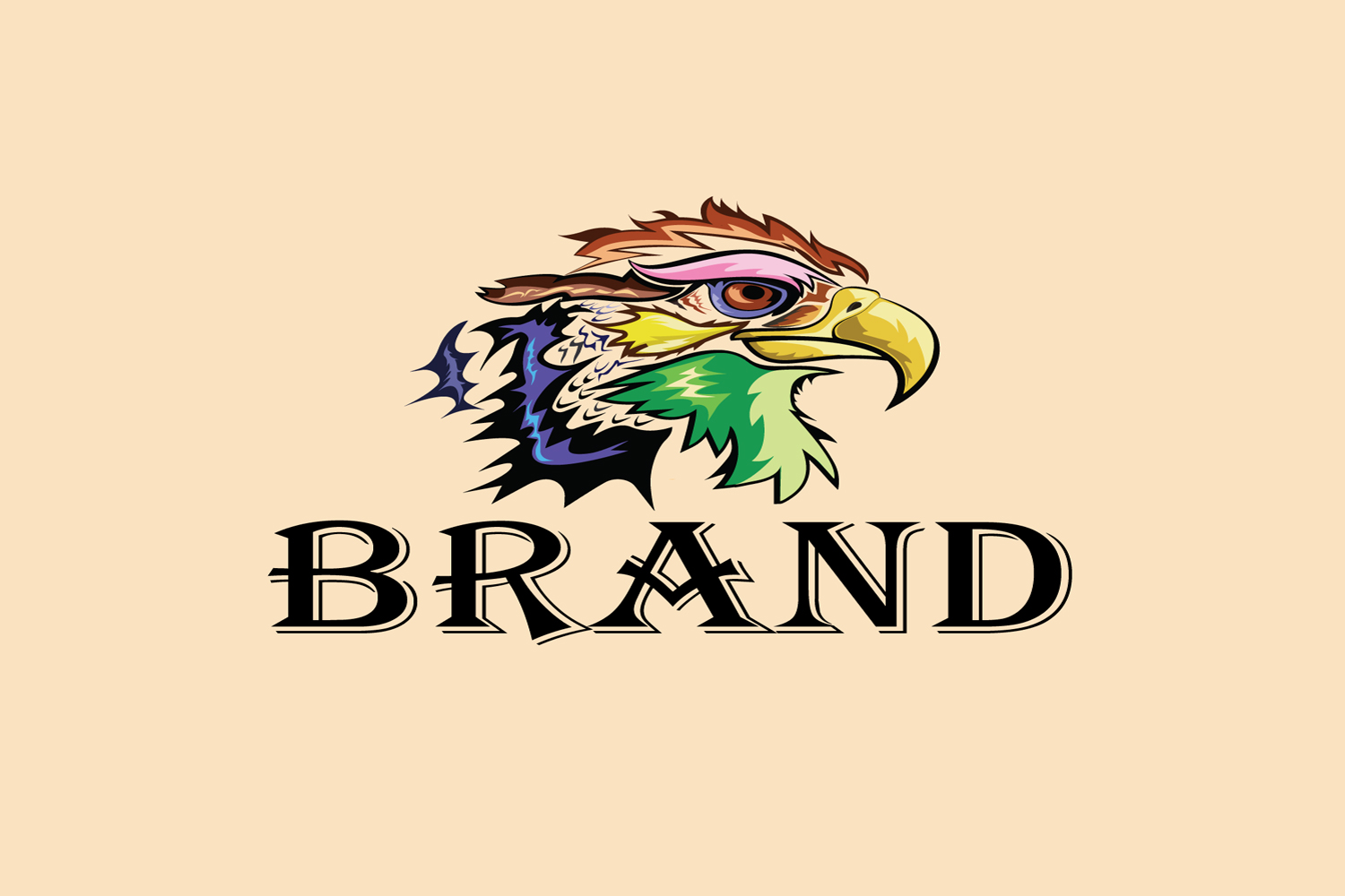 Eagle Logo pinterest preview image.
