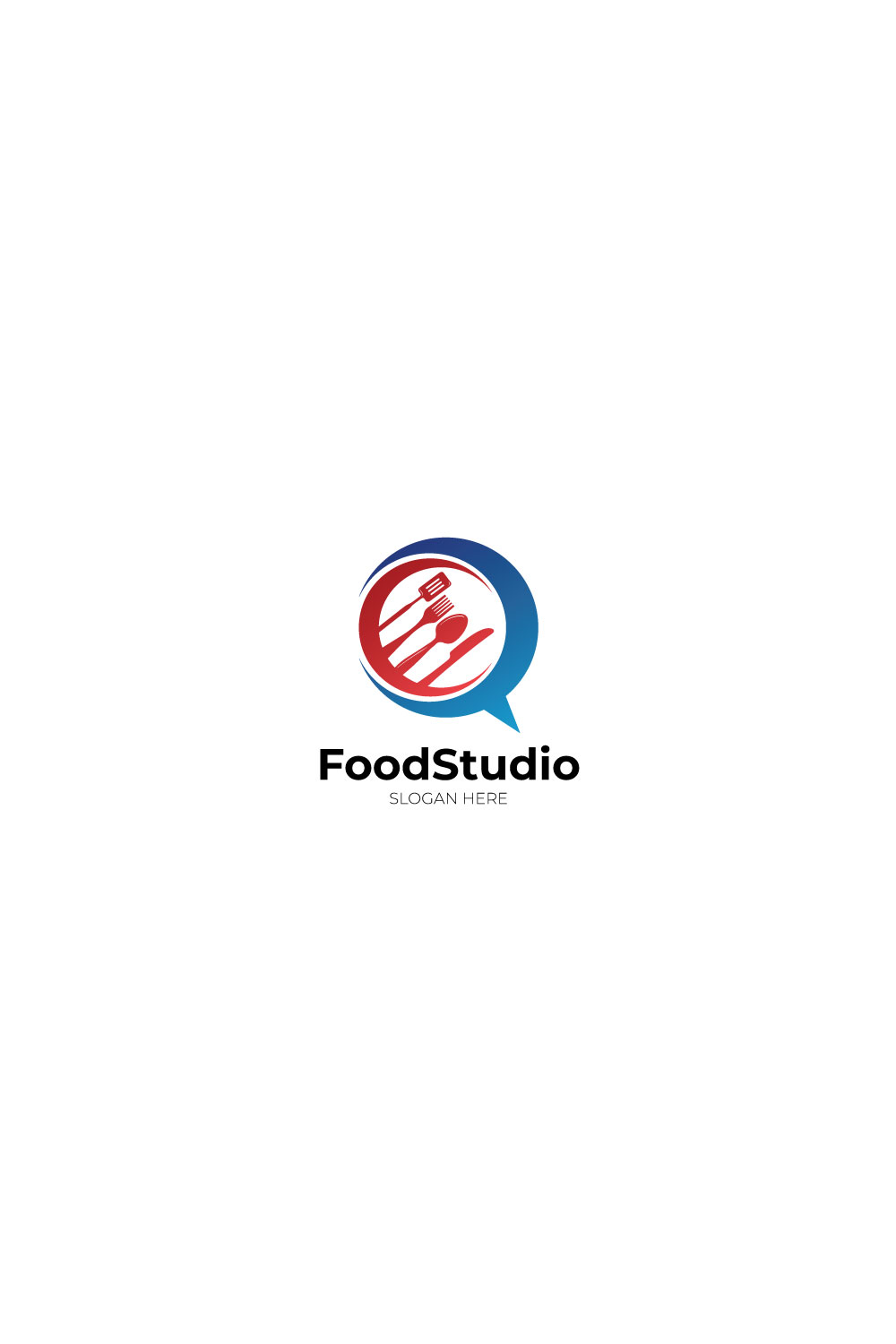 Food studio vector logo Cooking logo Restaurant vector logo design pinterest preview image.