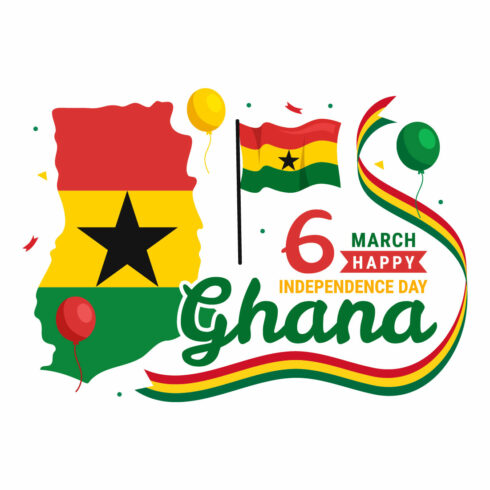 13 Ghana Independence Day Illustration cover image.