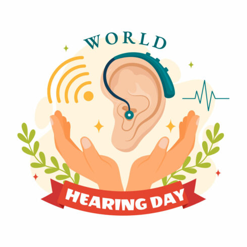 13 World Hearing Day Illustration cover image.