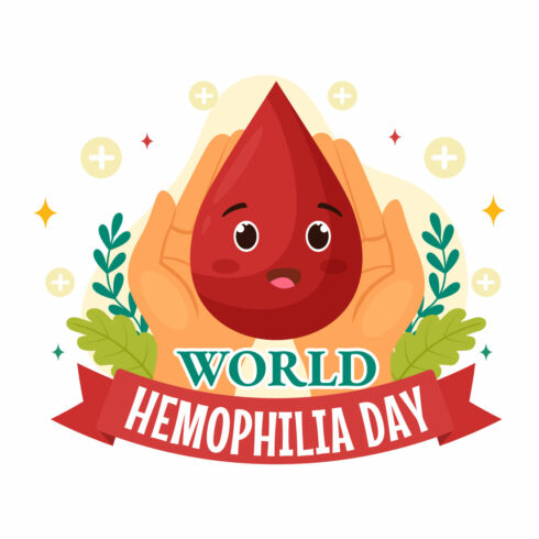 13 World Hemophilia Day Illustration cover image.