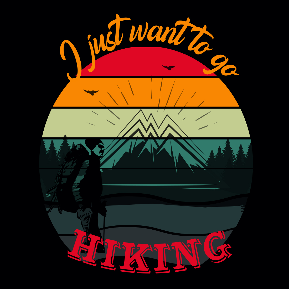 I just want to go hiking preview image.