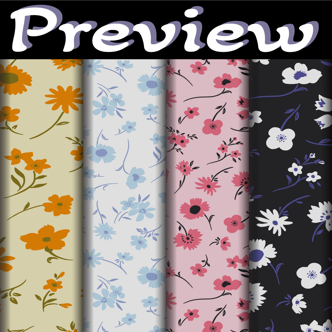 Floral Seamless Pattern cover image.