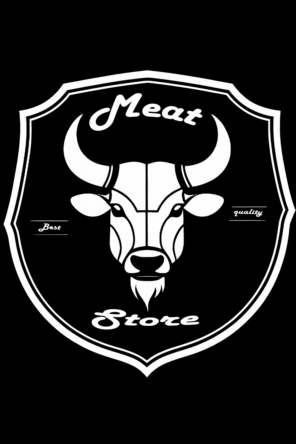 Logo for "Meat Store" pinterest preview image.