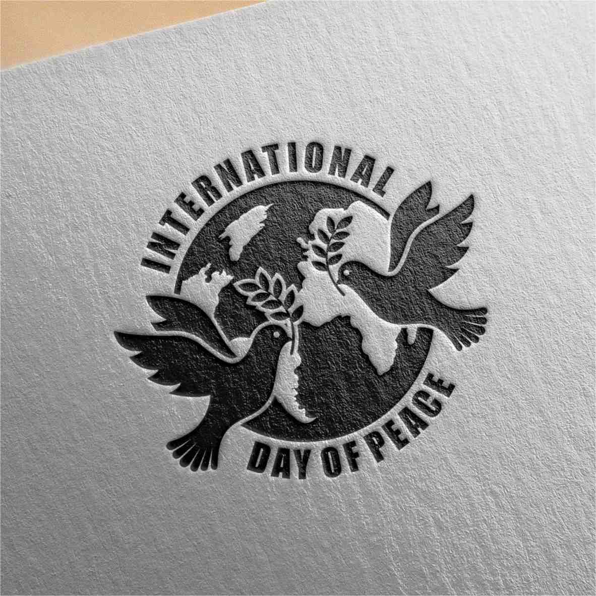 international day peace design logo 8 740