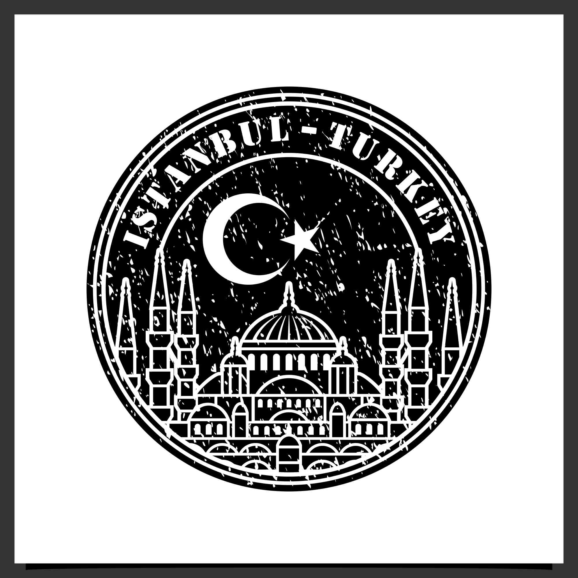 istanbul turkey vector design logo 2 287