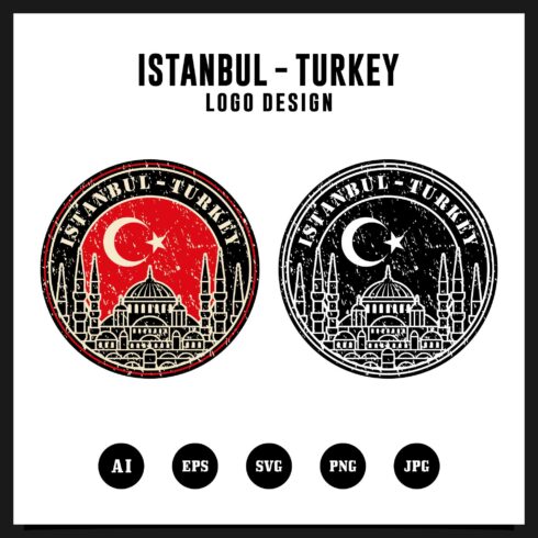 Istanbul turkey vector design logo collection - $4 cover image.