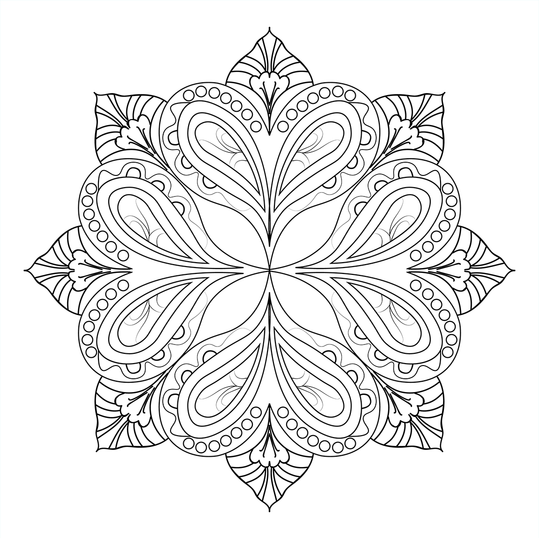 How to Draw a Mandala Art Design ~ ArtyArsh -Creative World