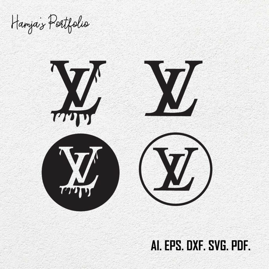 Louis Vuitton SVG Bundle ll Fashion Brands Logo Bundle, Luxury Brands