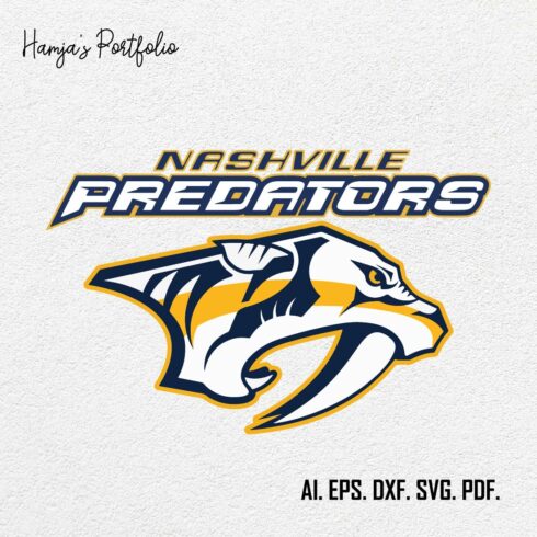 Nashville Predators Hockey Teams Svg, Nashville Predators Svg Ll Nashville Predators Svg, Hockey Svg, Nashville Predators Template cover image.