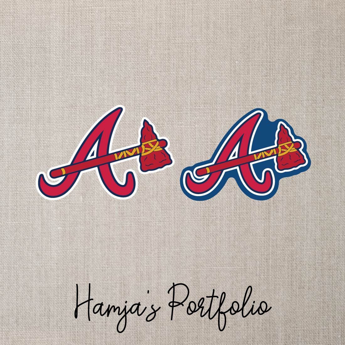 Atlanta Braves Logo vector Set 