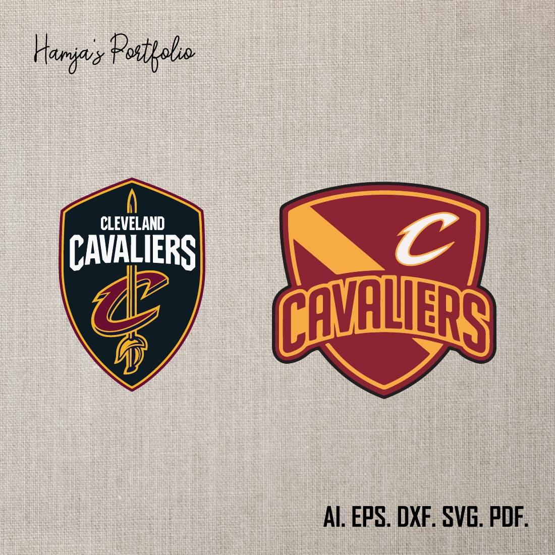 Cleveland-Cavaliers Basketball Team svg, Cleveland-Cavaliers svg ll N--B--A Teams Svg , sport vector logo set preview image.
