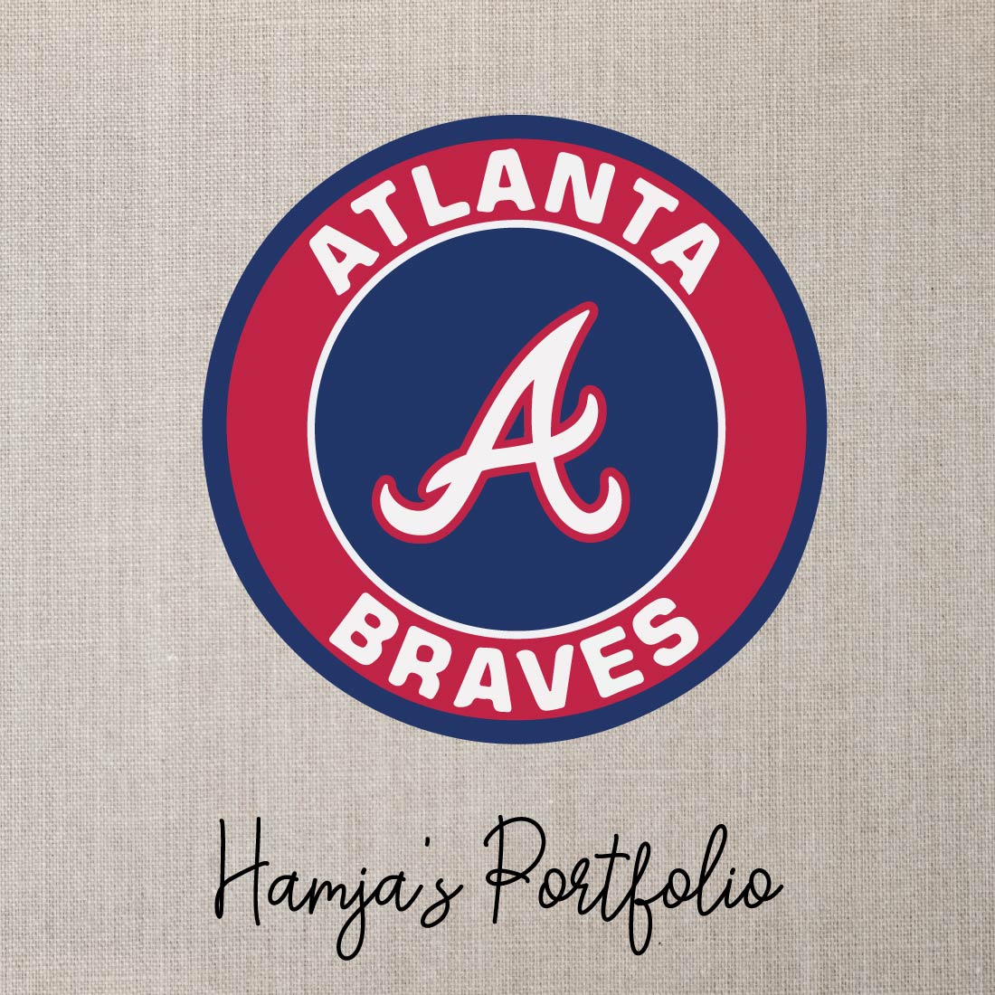 Atlanta Braves Logo Vector Set preview image.