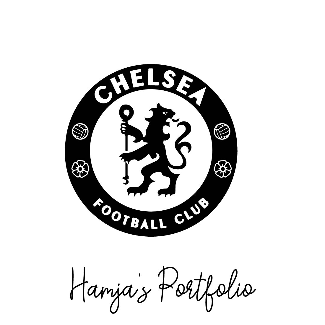 Chelsea Football Club Logo Vector Set preview image.