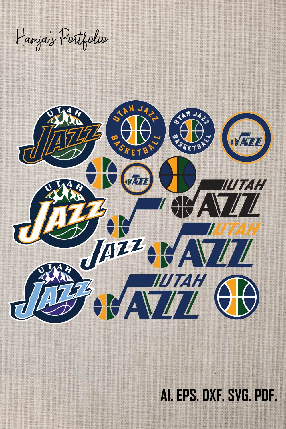 Utah-Jazz Basketball Team svg, Utah-Jazz svg, N--B--A Teams Svg, N--B--A Svg, Jazz Basketball svg, Jazz Basketball Team lover, Jazz Shirt, pinterest preview image.
