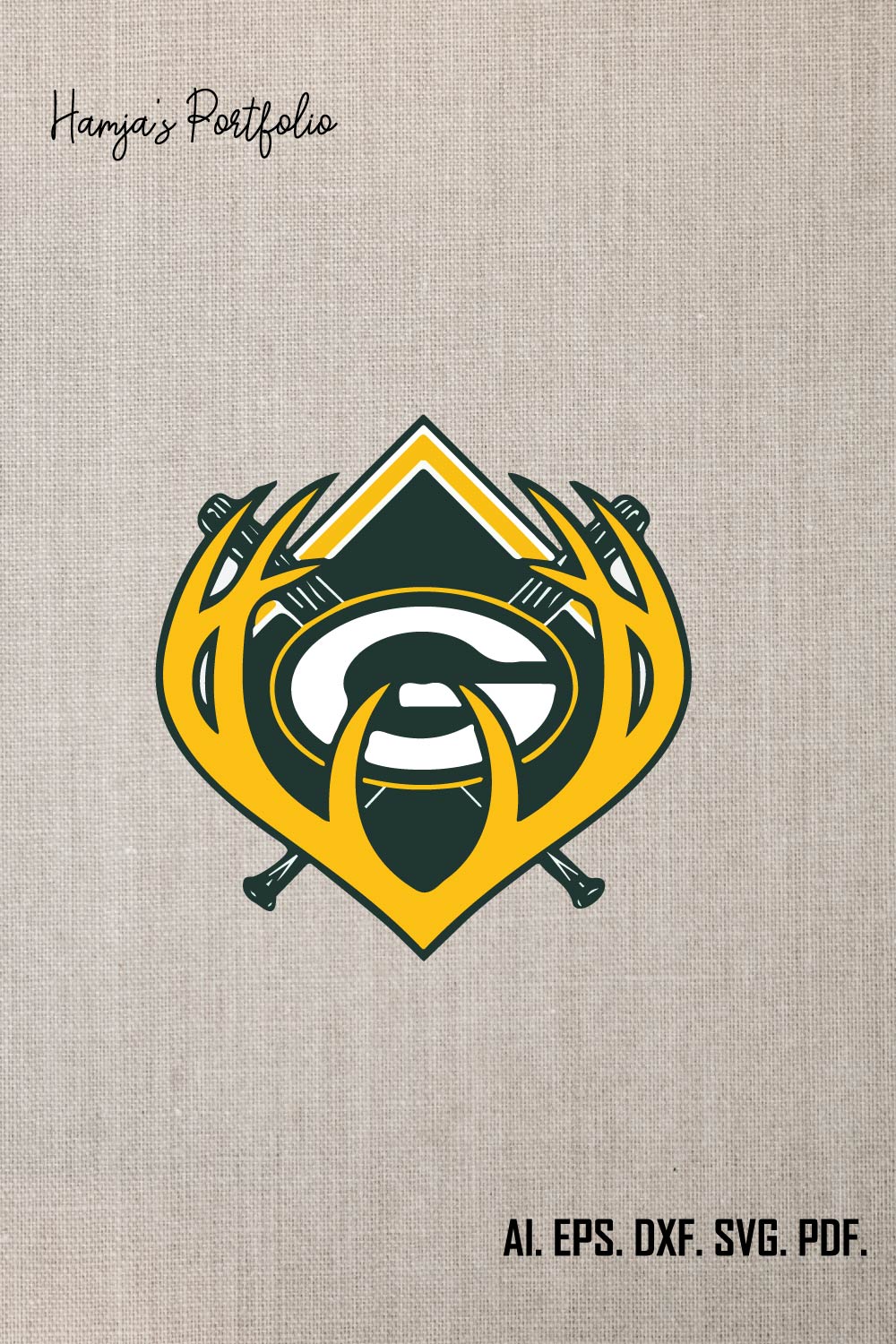 Green Bay Packers Logo SVG Set ll sport vector logo set pinterest preview image.