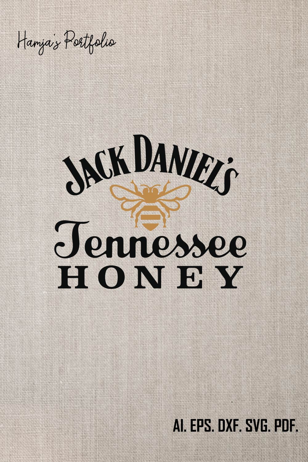 Jack Daniels Whisky Logo SVG ll Alcohol bundle high quality design  pinterest preview image.