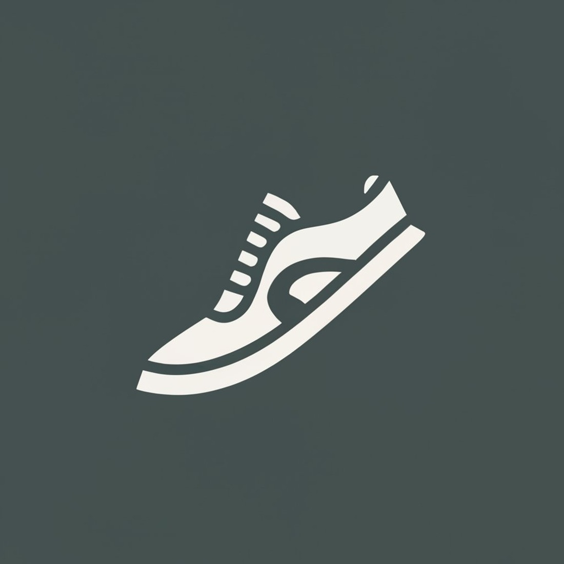 minimalist depiction of sports shoe logo using a 2 11zon 239