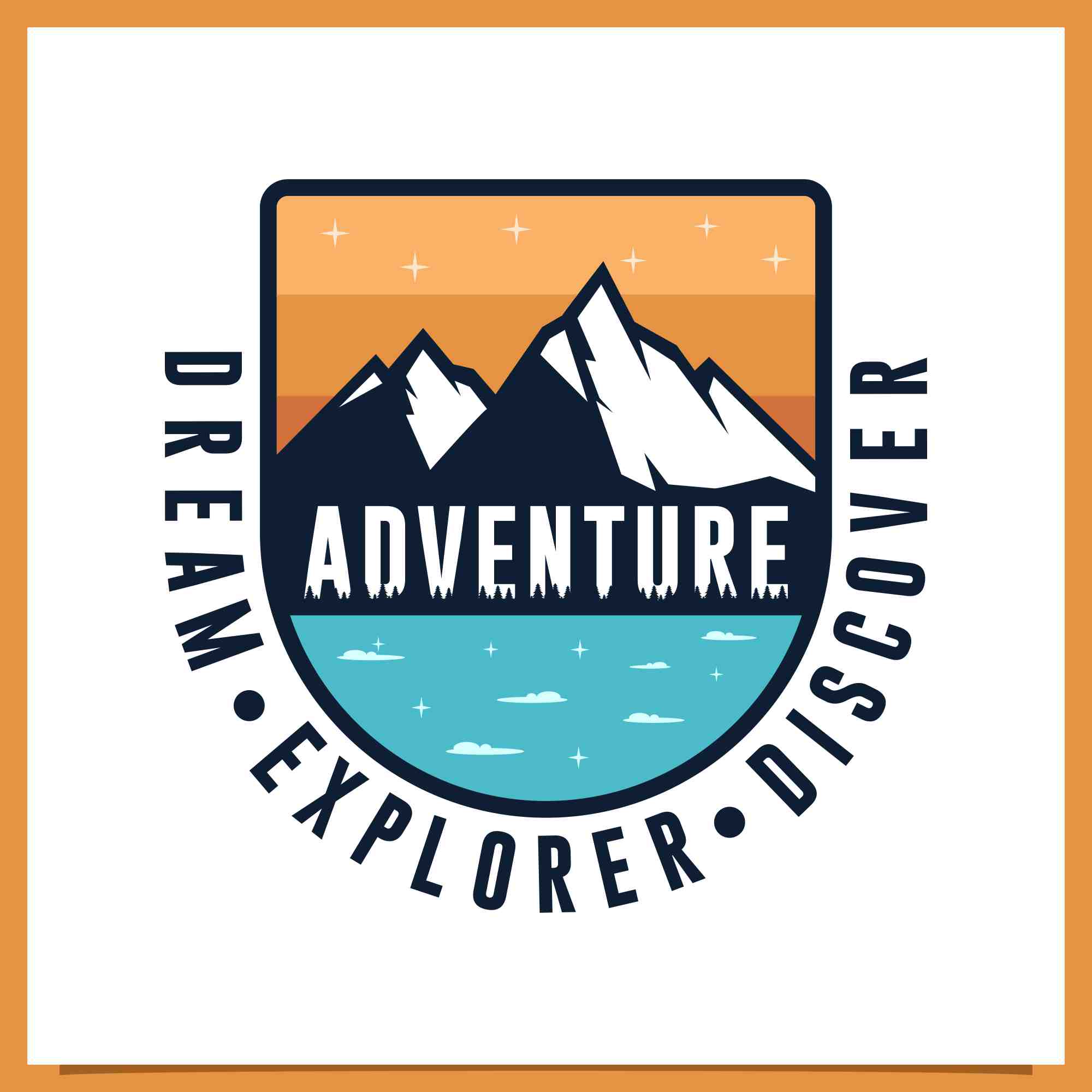 mountain outdoor adventure logo design 4 808