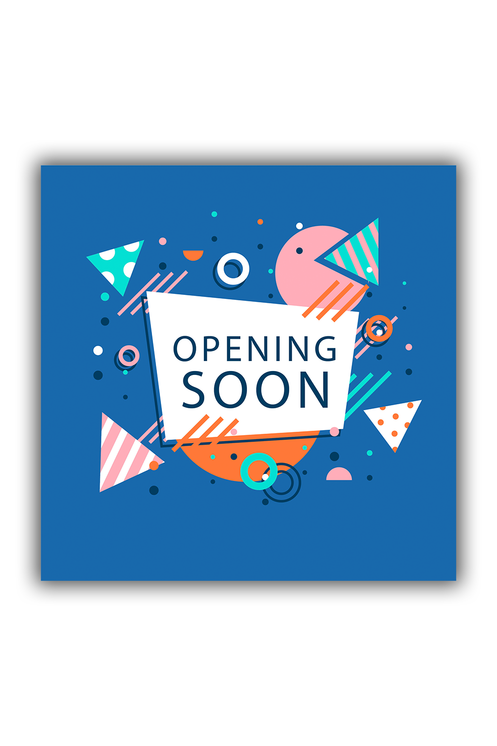 OPENING SOON ILLUSTRATION pinterest preview image.