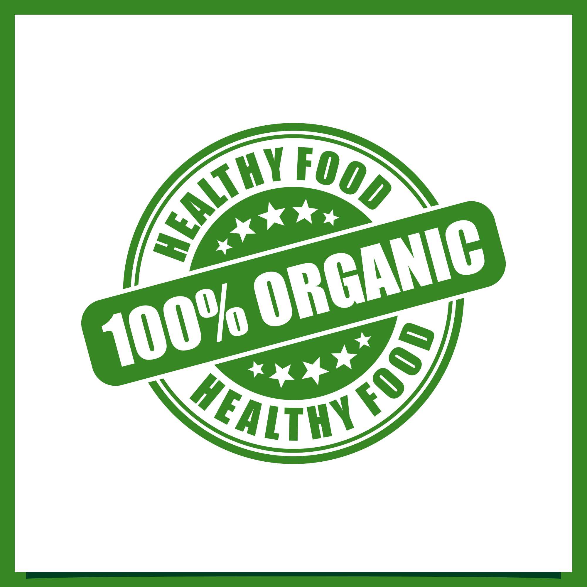 organic food stamps logo design collecton 3 641