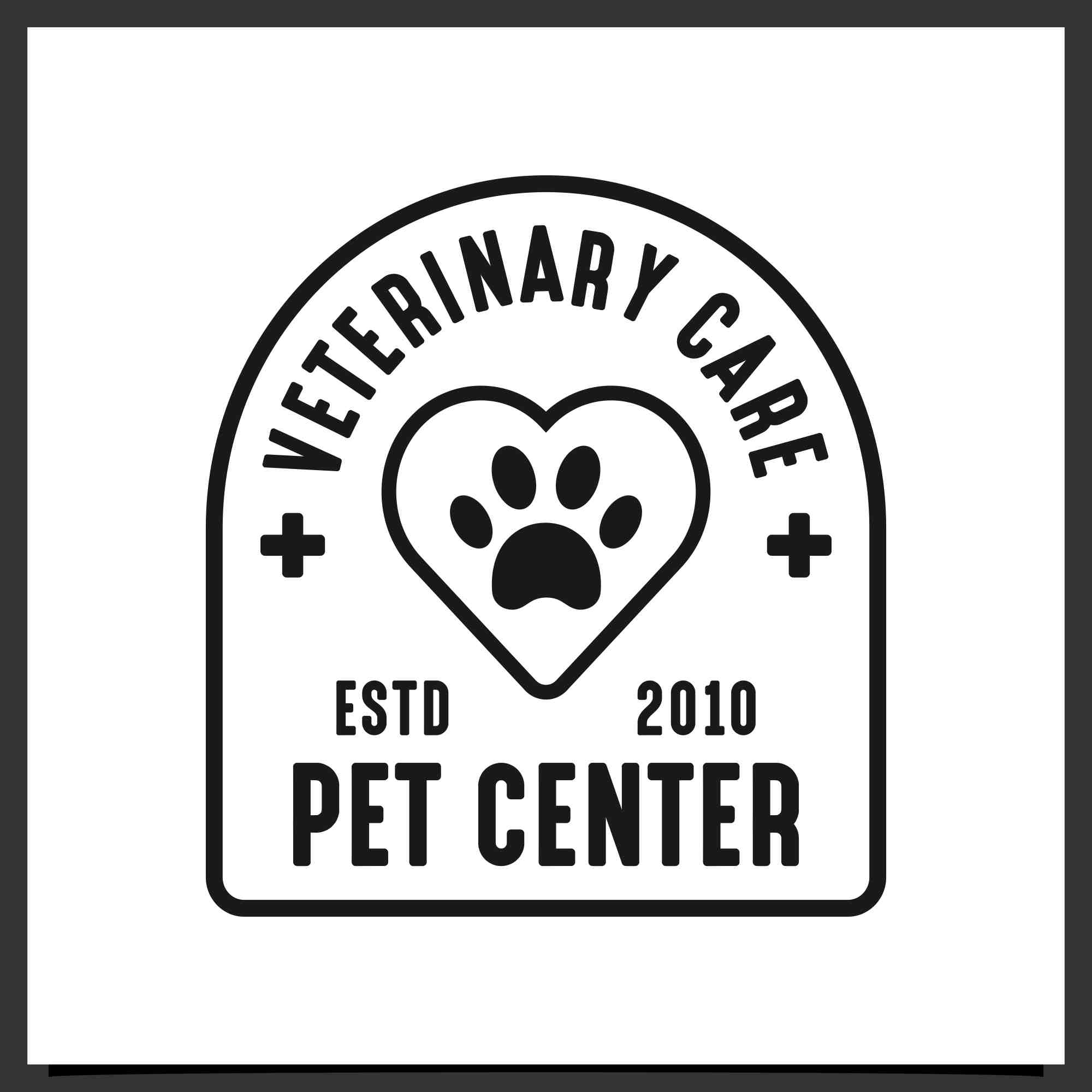 pet store set logo design collection 3 861