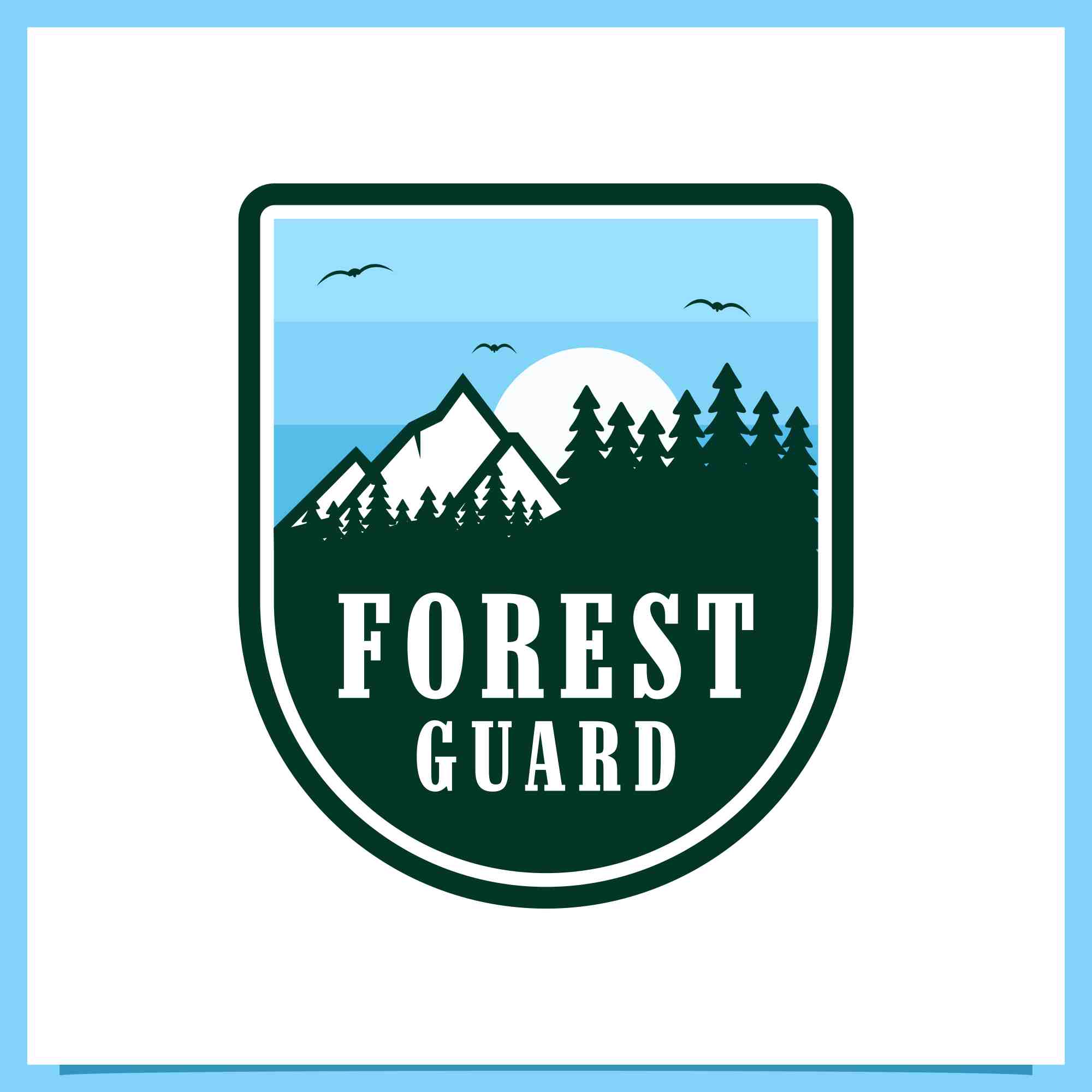 pine forest badge logo collection 4 660