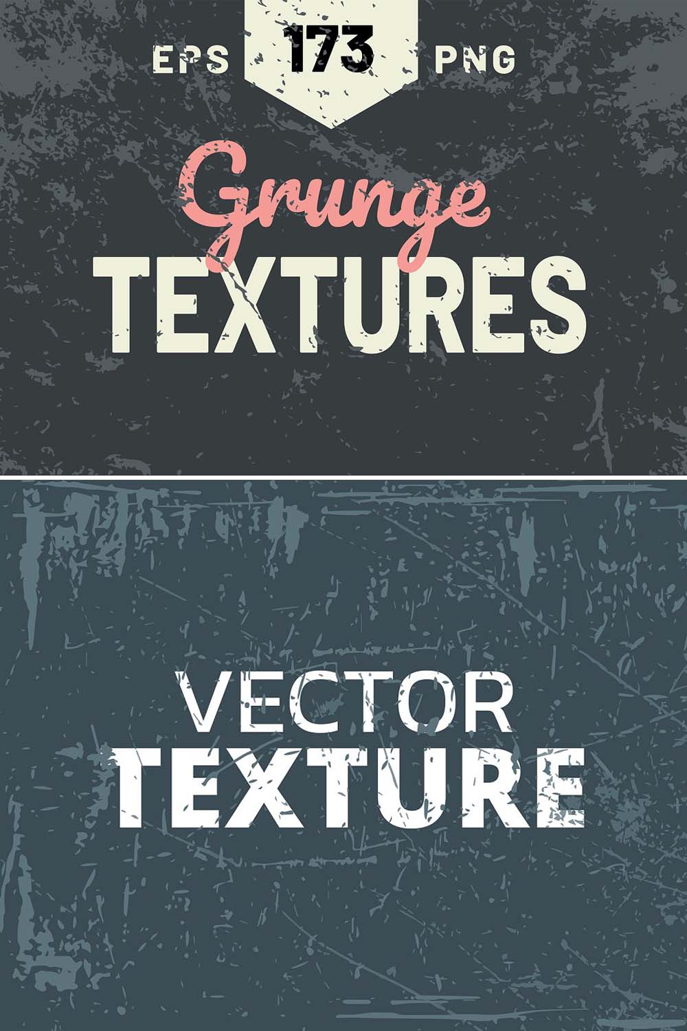 Vector Gunge Texture pinterest preview image.