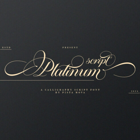 Platinum script cover image.
