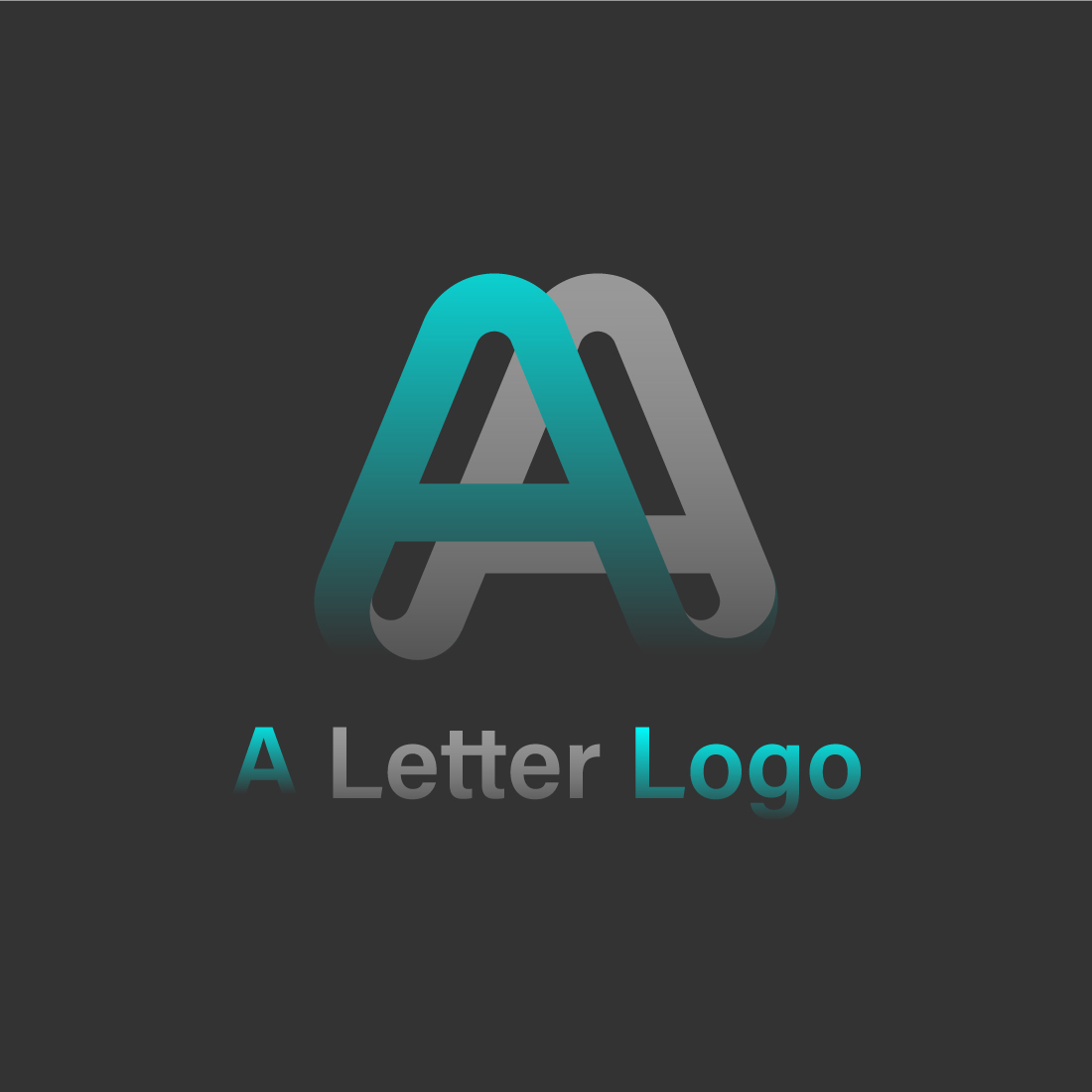 A letter logo preview image.