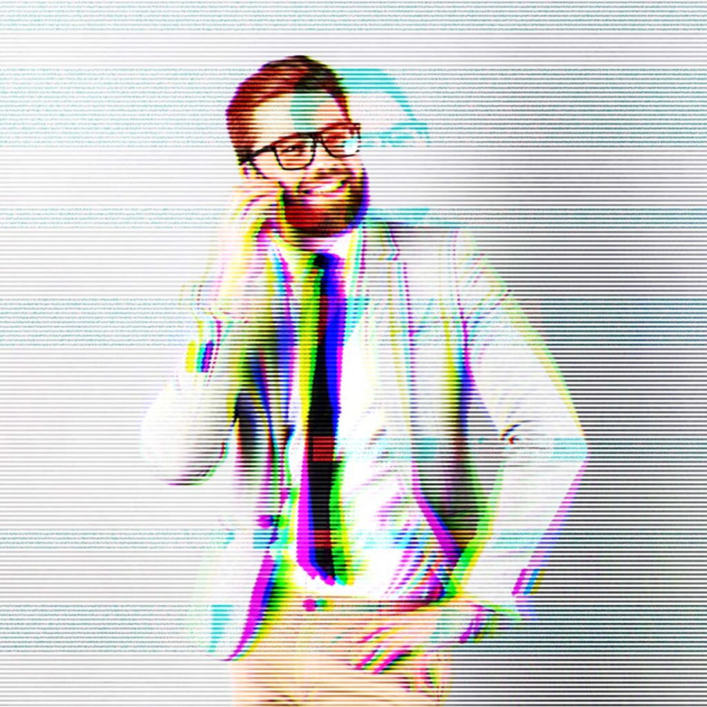 VCR Glitch Effect Action MasterBundles