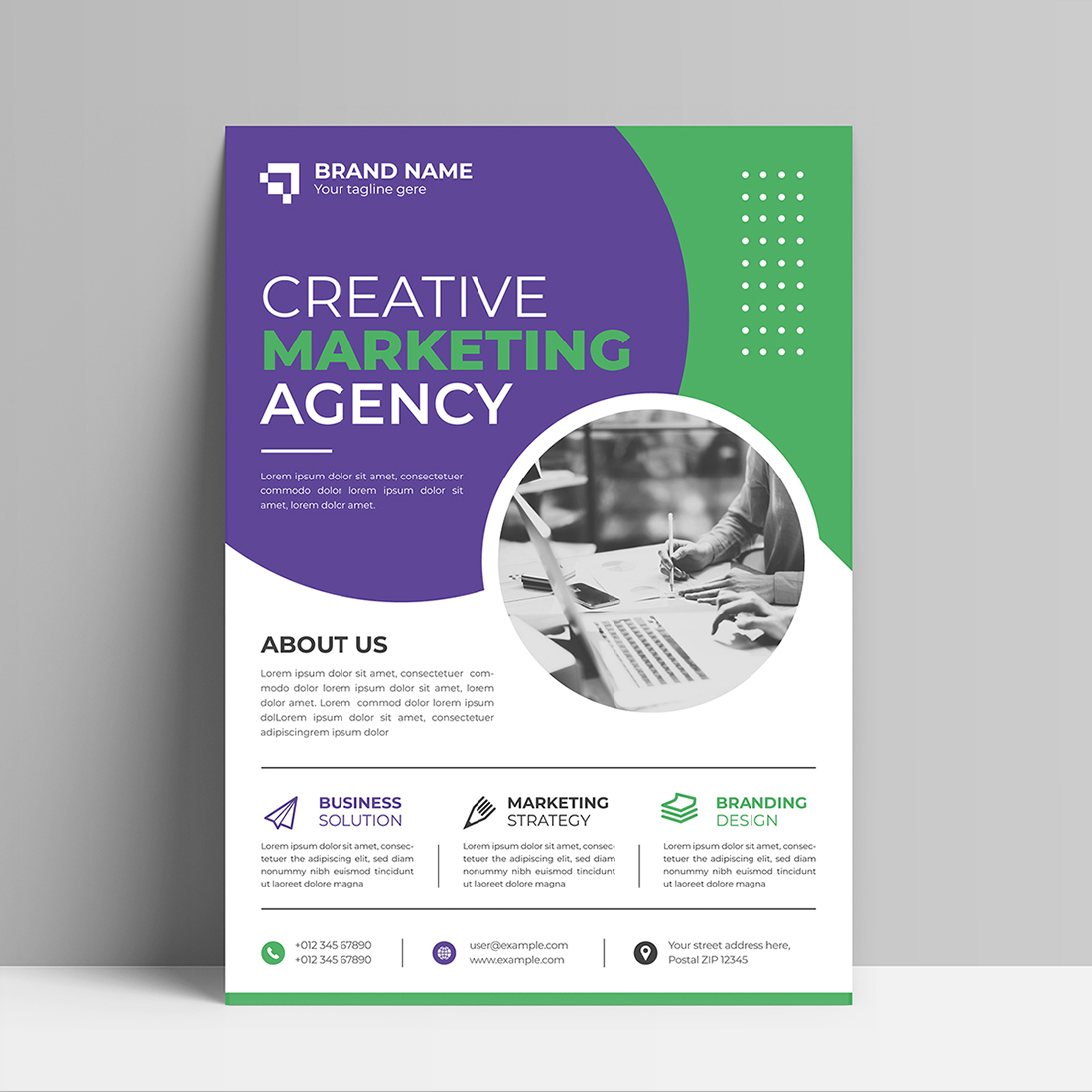 Creative Poster Template cover image.