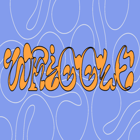 Wriggle font cover image.