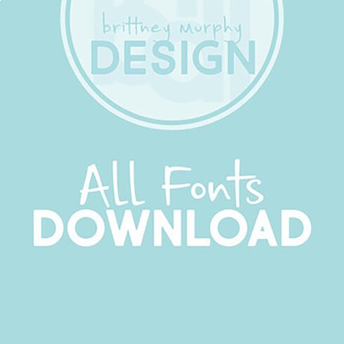 BMD All Fonts cover image.