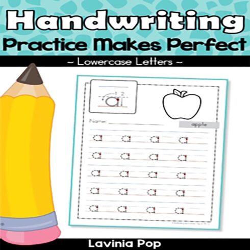 Handwriting Practice Pages cover image.