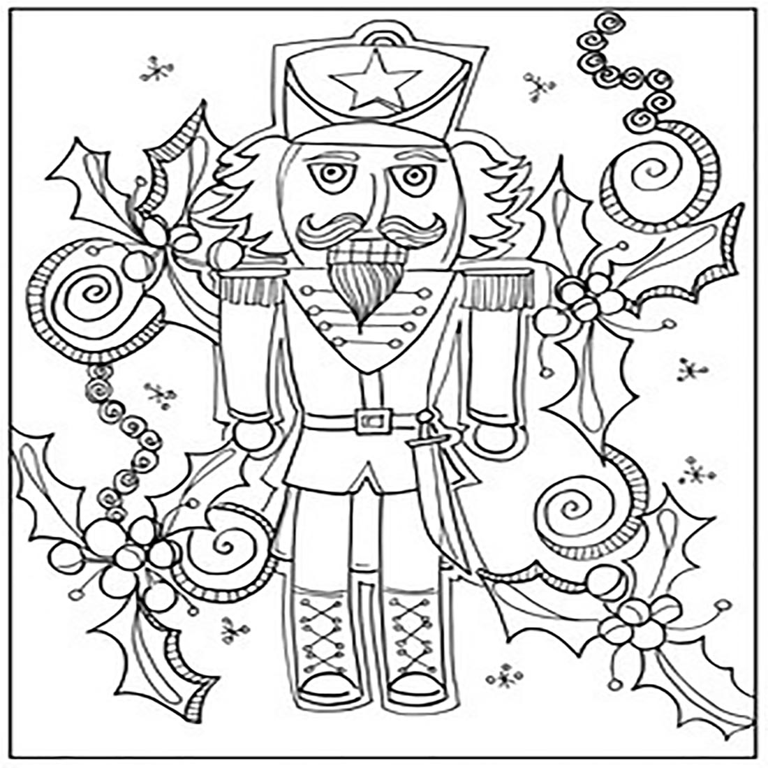 Christmas Coloring Pages 3 Pack preview image.