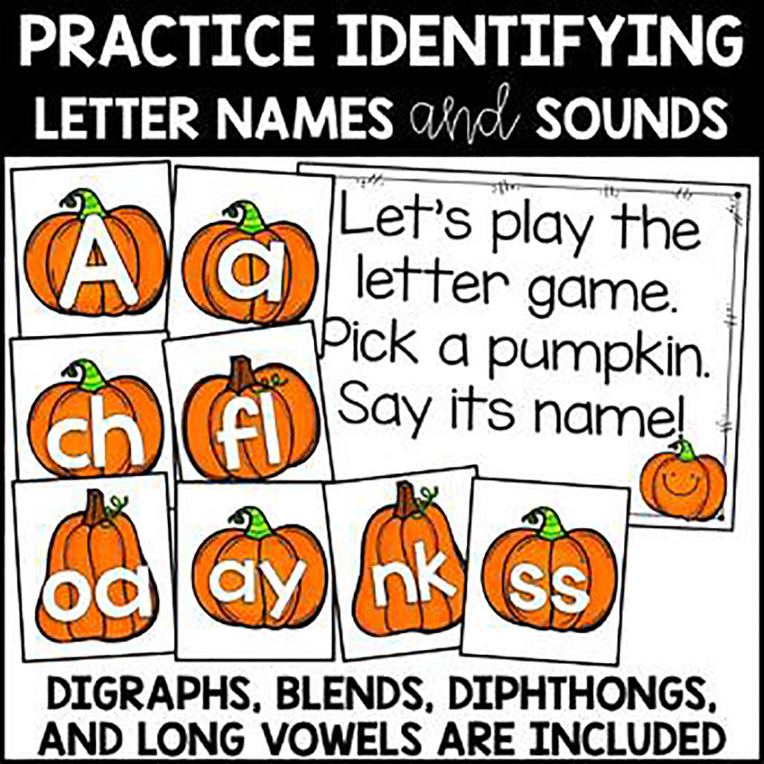 Alphabet Sounds and Letter Recognition FREEBIE Uppercase and Lowercase Games preview image.