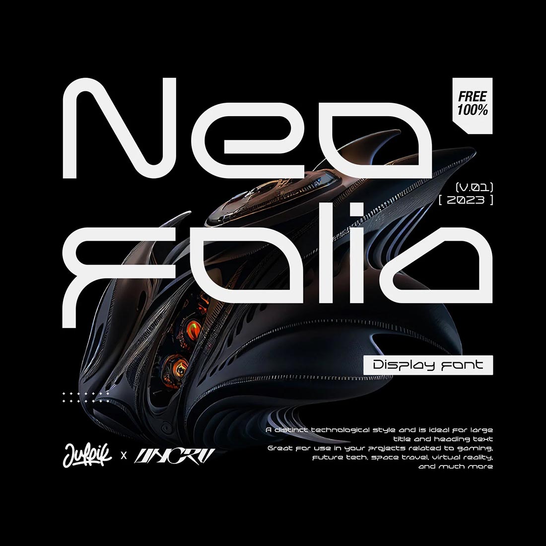 Neofolia - Display Font cover image.