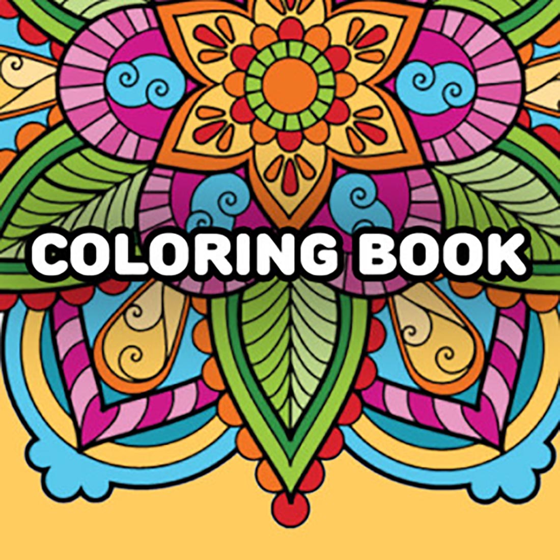 Print and Go - 20 Diwali Mandala Coloring Pages - Coloring Book cover image.