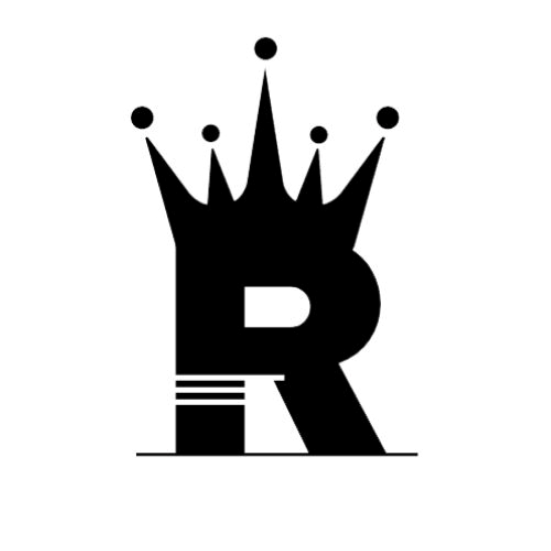 R king logo design. Premium letter R logo design. Luxury linear creative  monogram. Stock Vector | Adobe Stock