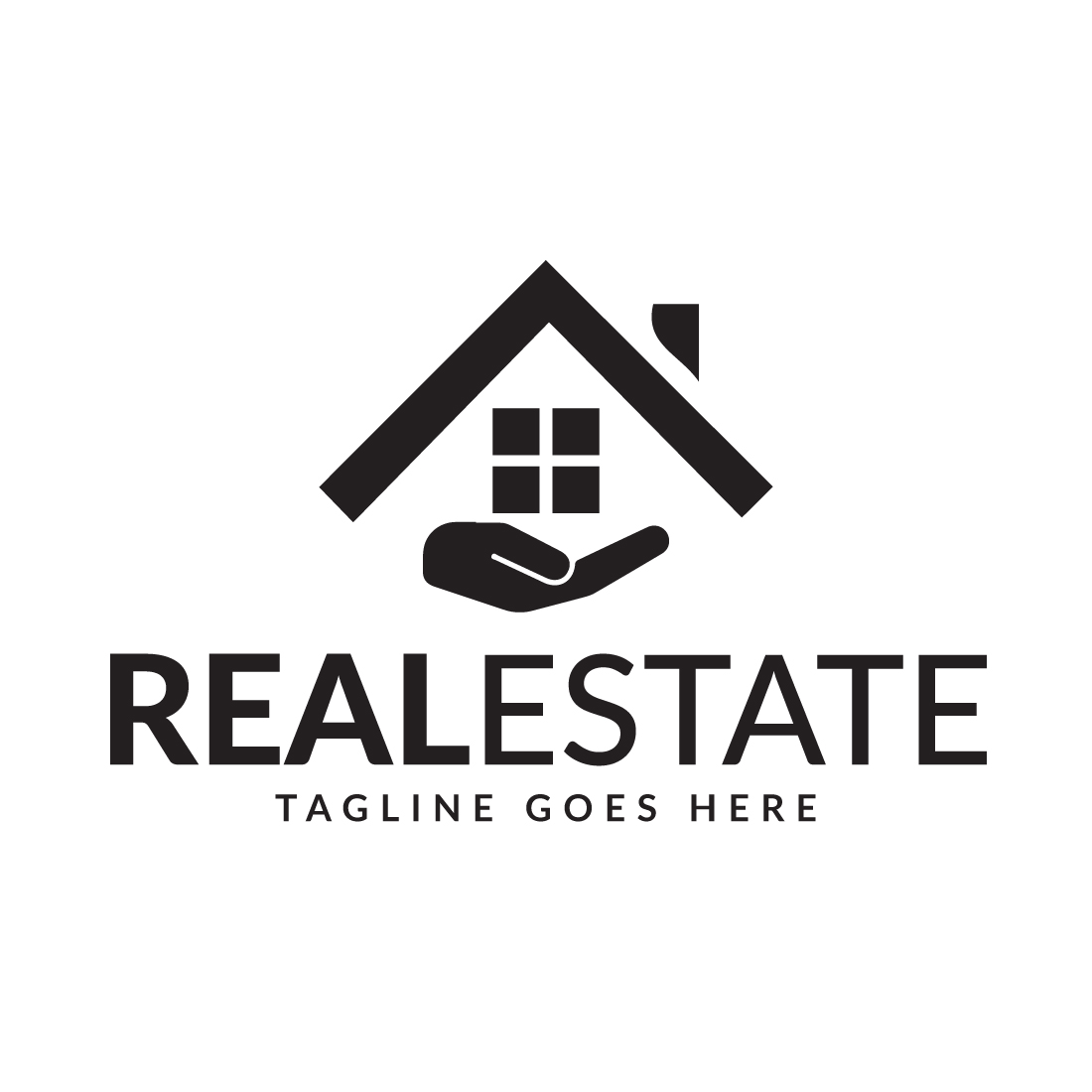 Real Estate logo design, Property Logo Design preview image.