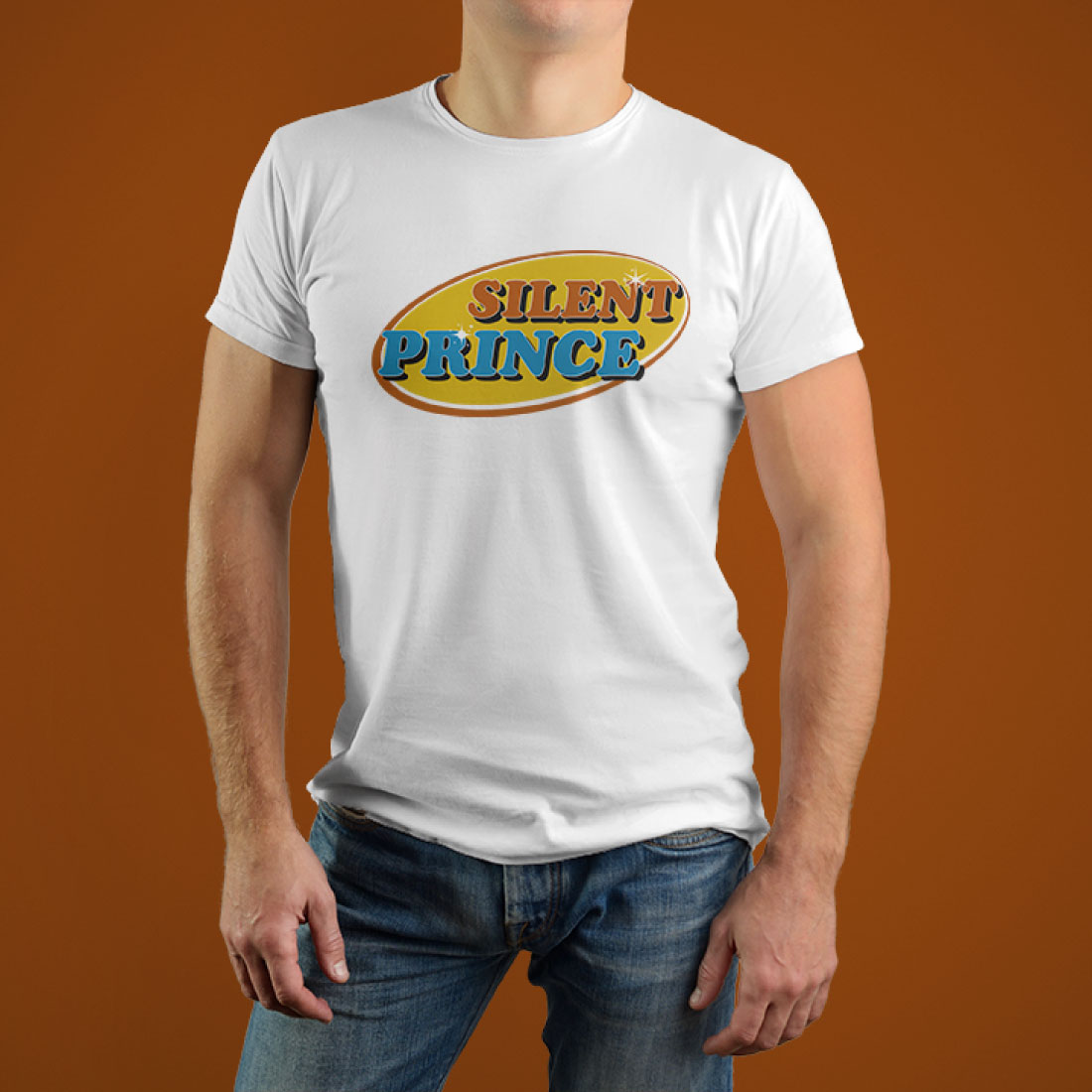 Silent Prince T Shirt Design cover image.