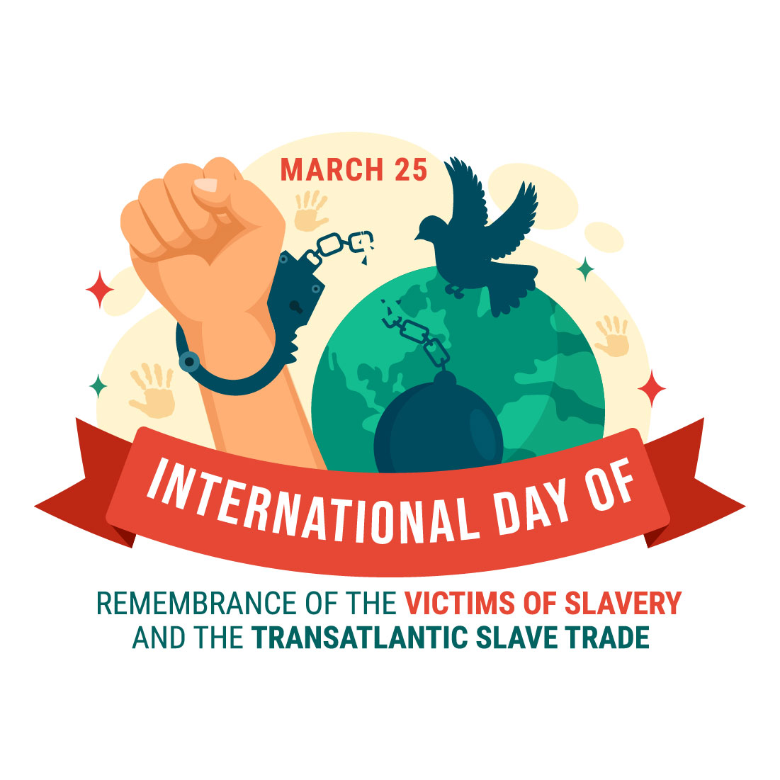 12 the Victims of Slavery and the Transatlantic Slave Illustration cover image.