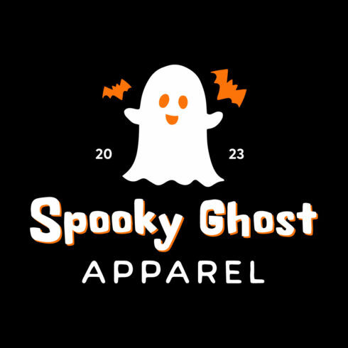 Spooky Ghost Apparel T Shirt Design cover image.