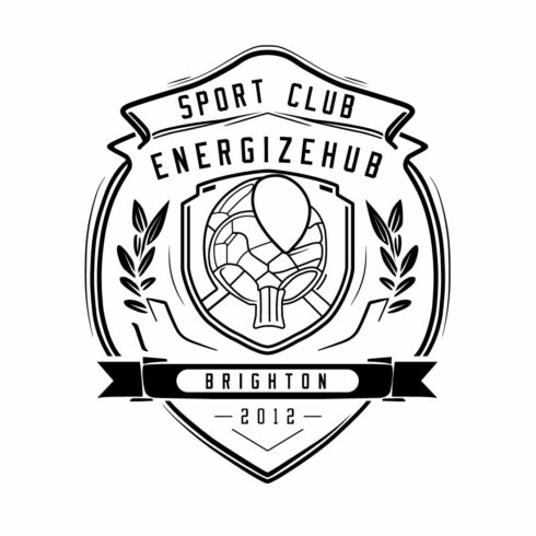 Sport Club Logo template cover image.