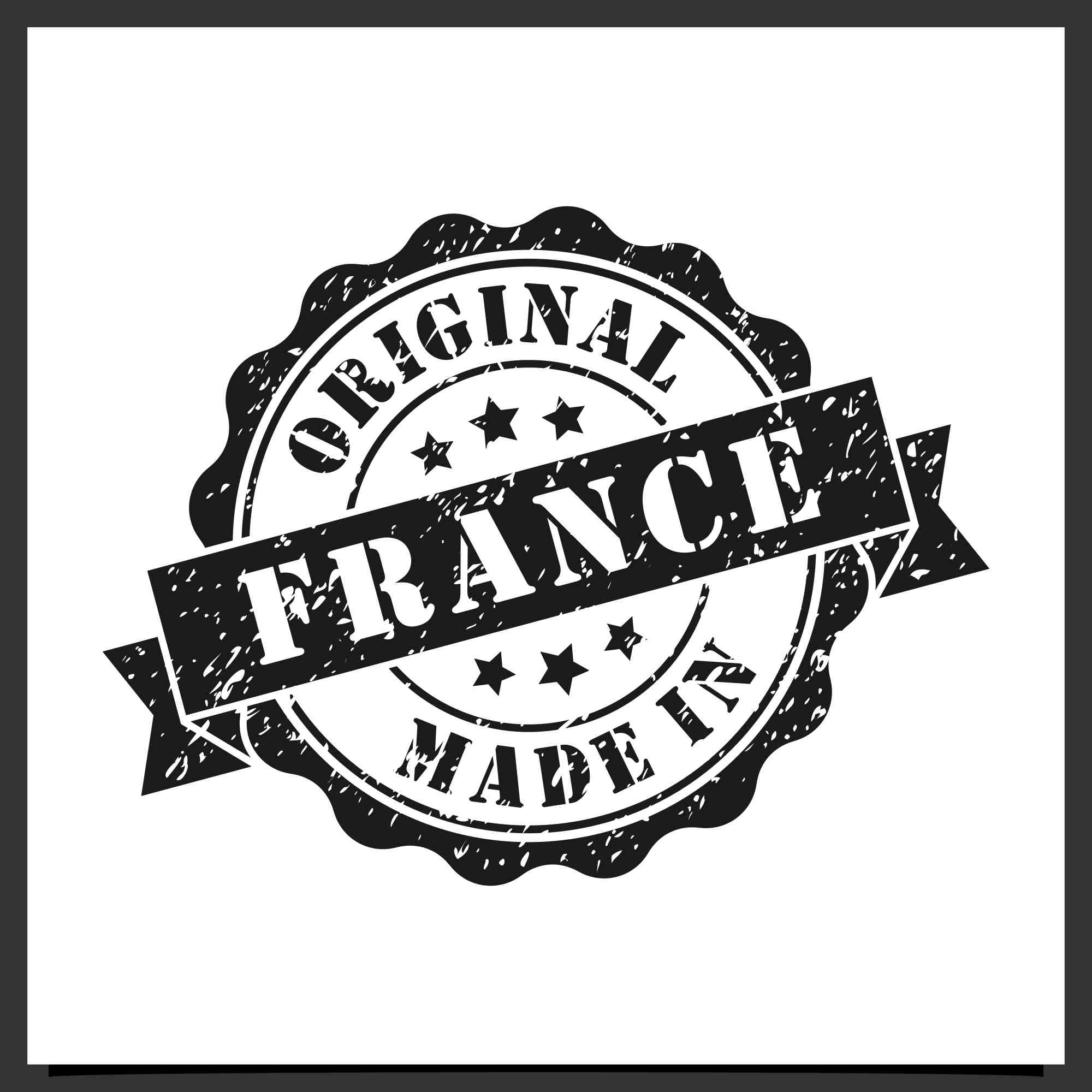 stamp original mede in paris france logo 2 988