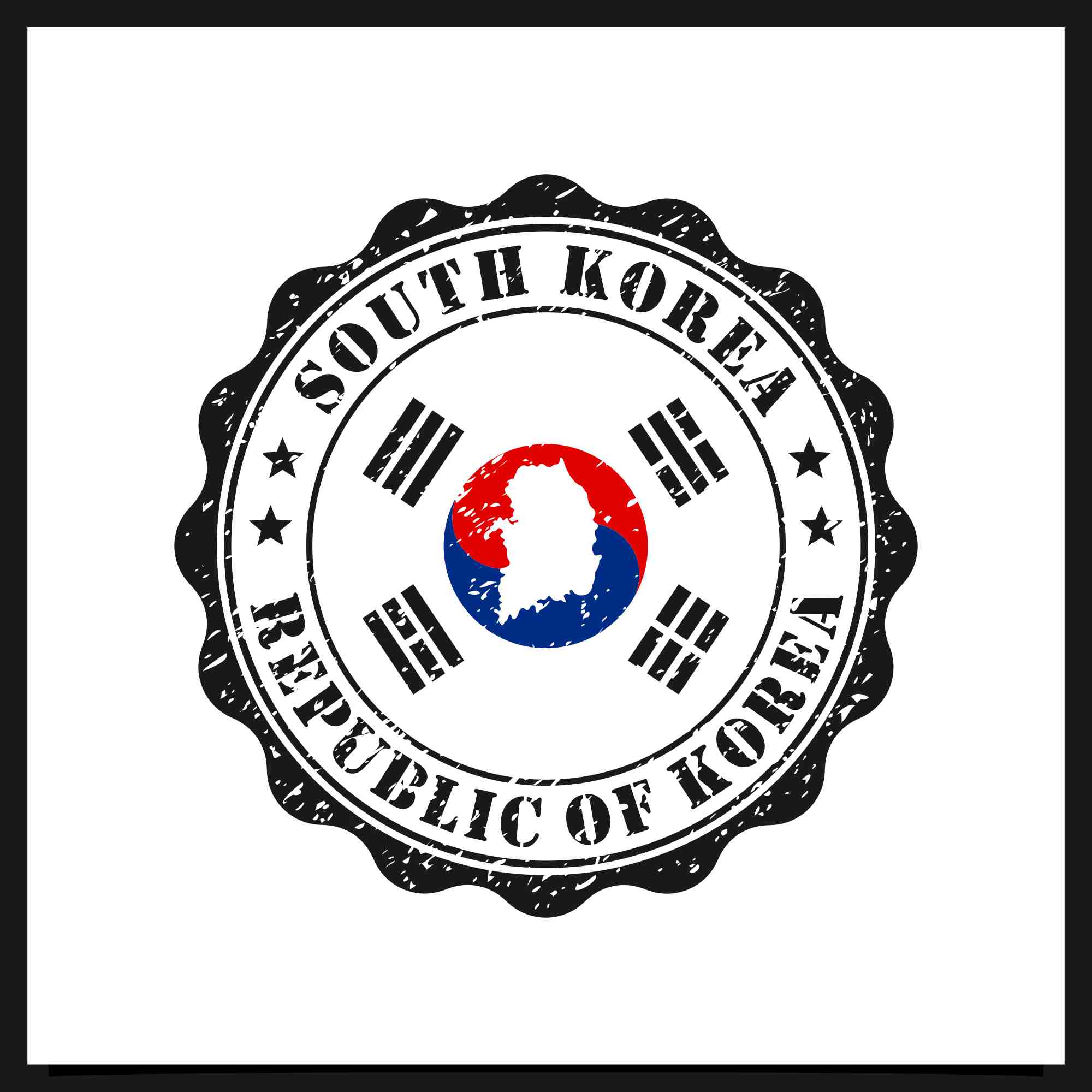 stamp original mede in seoul south korea 4 901