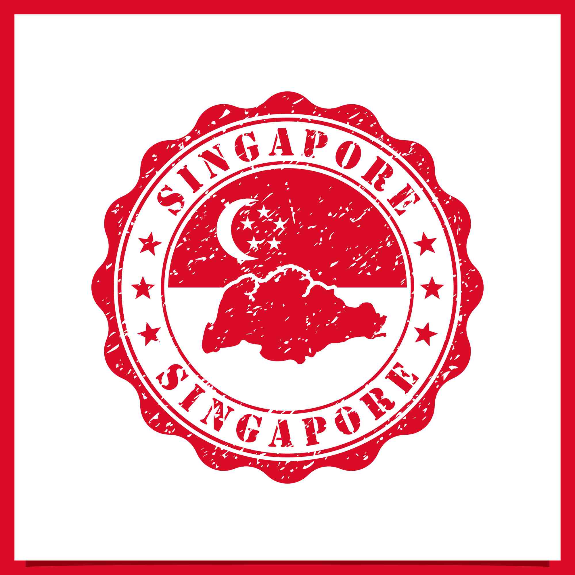 stamp welcome to singapore logo collection 4 981